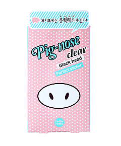 Holika Holika Pig-nose clear black head perfect sticker - Очищающая полоска для носа "Пиг-ноуз" (1 шт.)